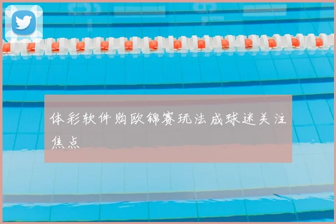 体彩软件购欧锦赛玩法成球迷关注焦点